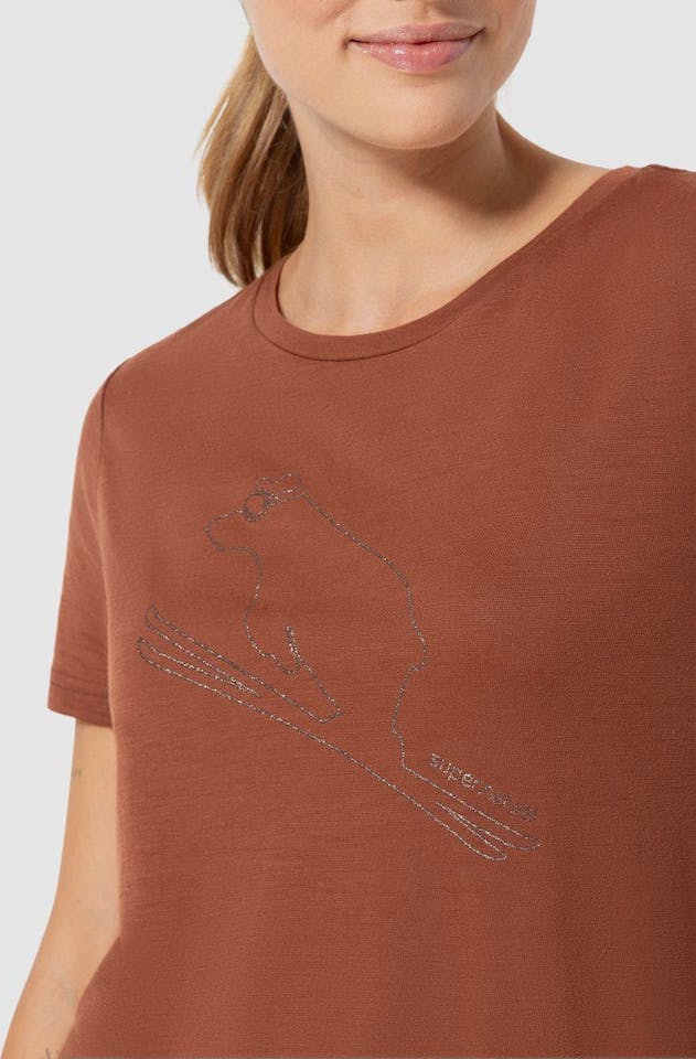 Supernatural Women's Flear Tee Light brown 02
