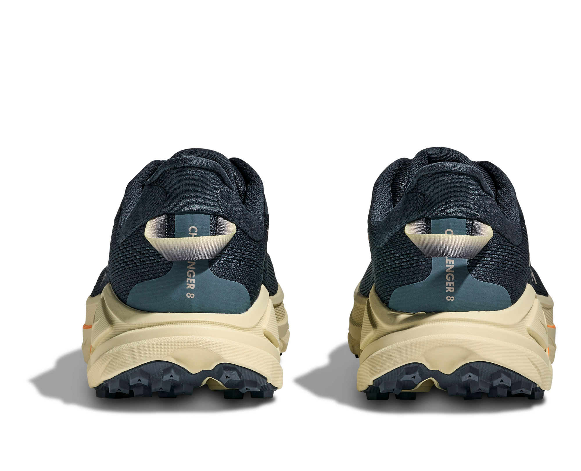 Hoka Men's Challenger 8 Wide Faded Navy / Pampass Grass 04