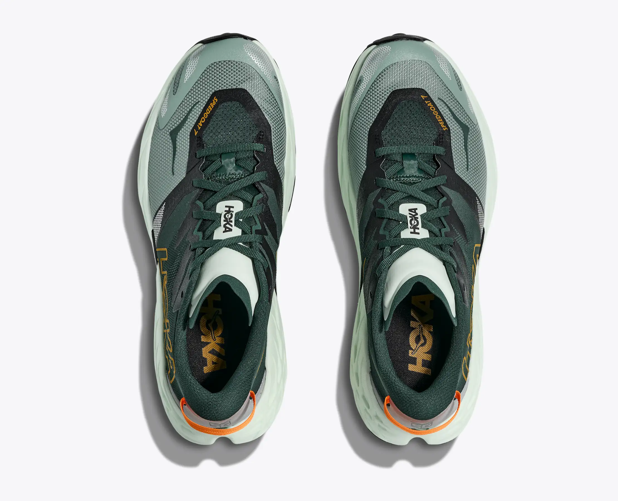 Hoka Men's Speedgoat 7 Bay Leaf / Sea Glass 03