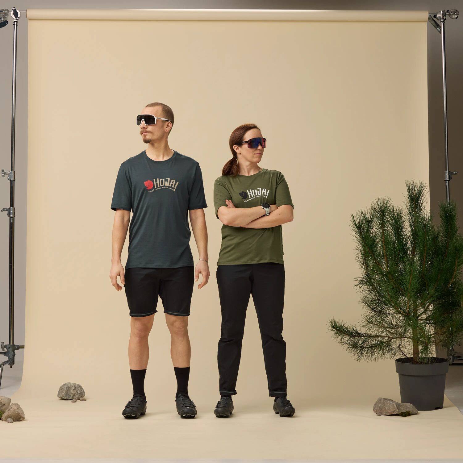 Fjällräven Men's Hoja Wool Tee Dark navy 05