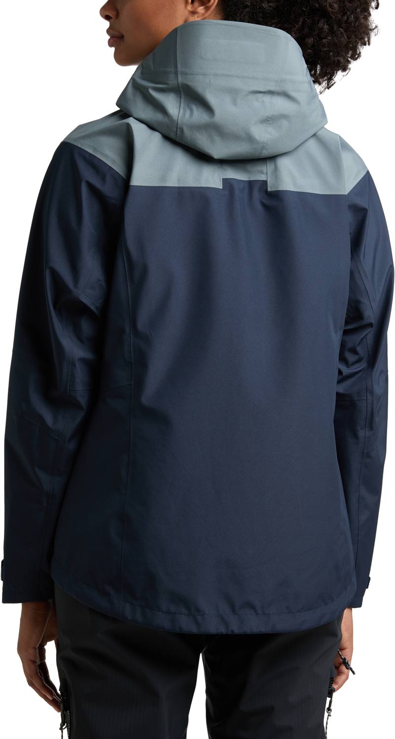 Haglöfs Women's ROC Flash GTX Jacket Tarn Blue / Steel blue 02