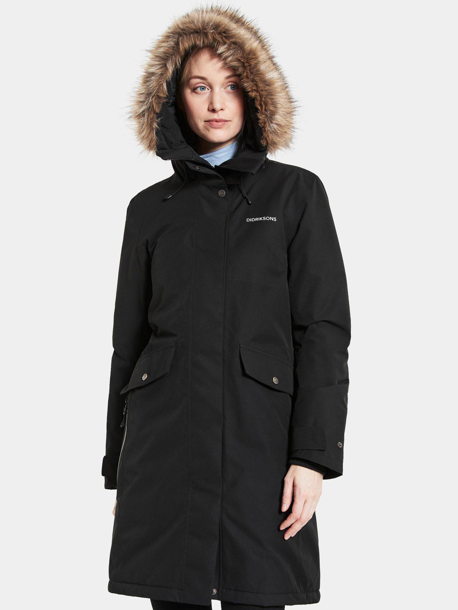 Didriksons Women's Erika Parka 3 Musta 11