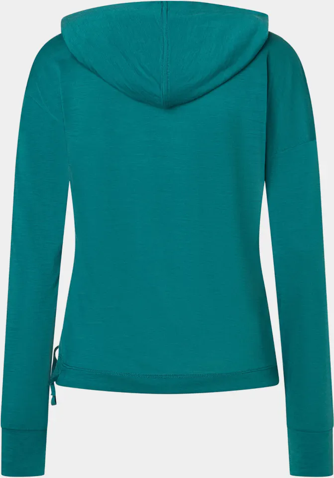 Supernatural Women's Voyager Funnel Hoody Pacific 02