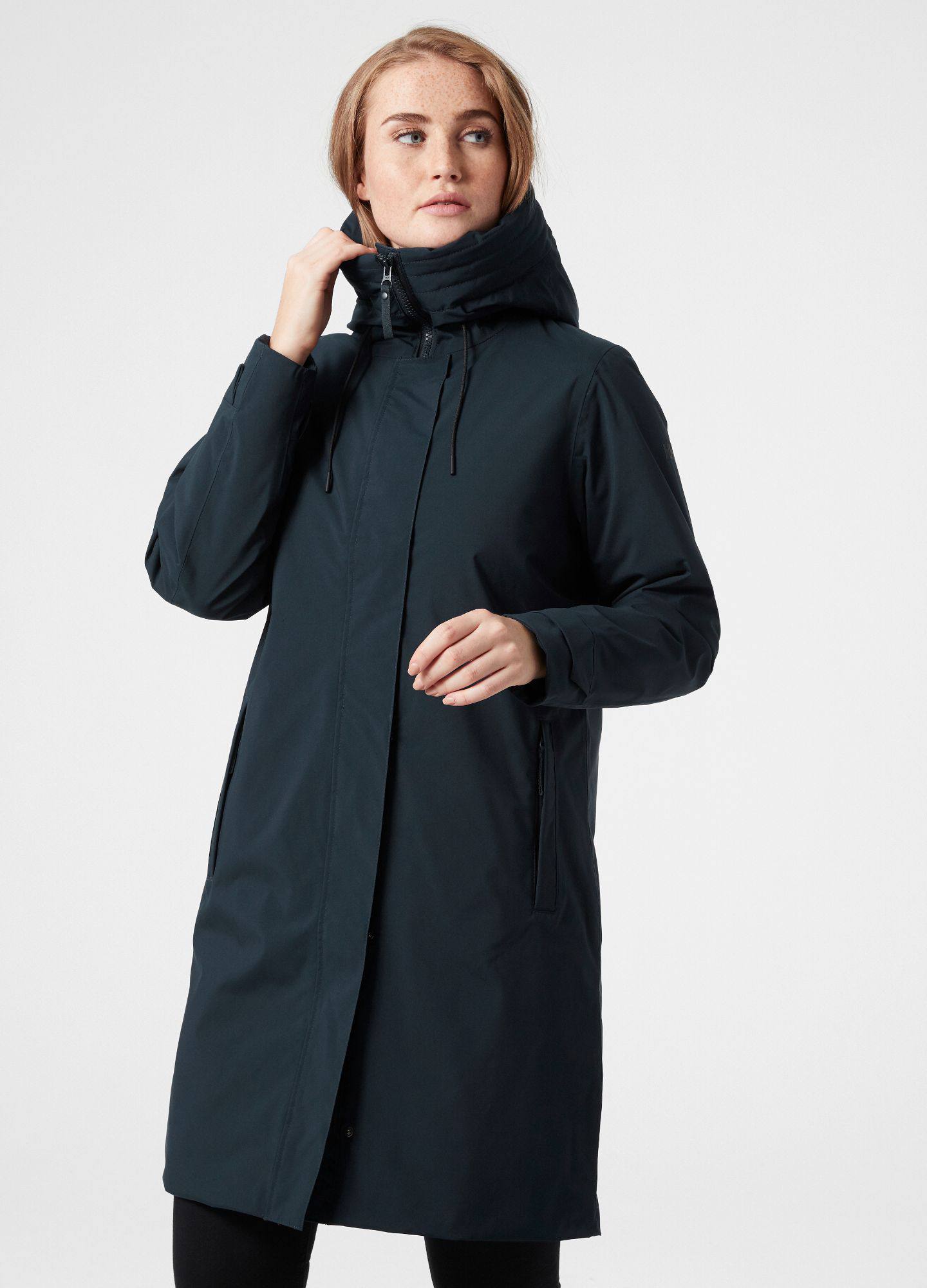 Helly Hansen Women's Victoria Ins Rain Coat - Naisten talvitakki Navy 06