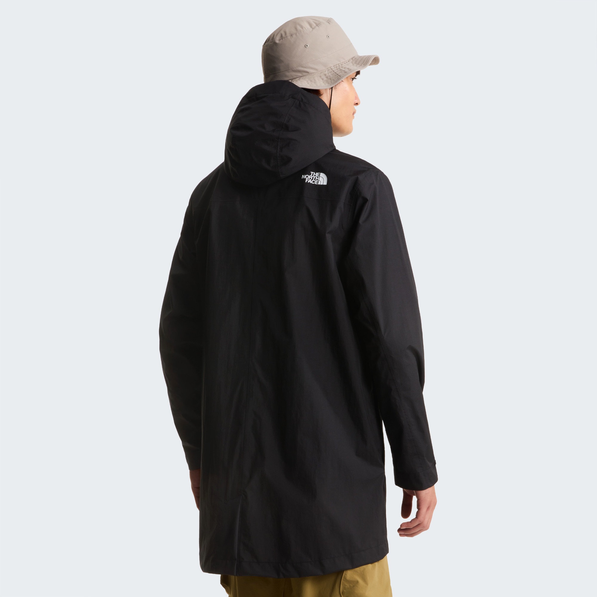 The North Face Men's Packable Shell Parka Musta 02