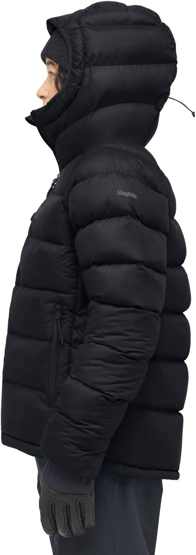 Haglöfs Women's Rosson Down Hood - Naisten untuvatakki Musta 06