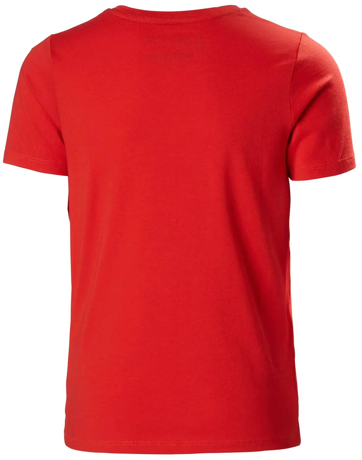 Helly Hansen JR Logo Tee Red 02