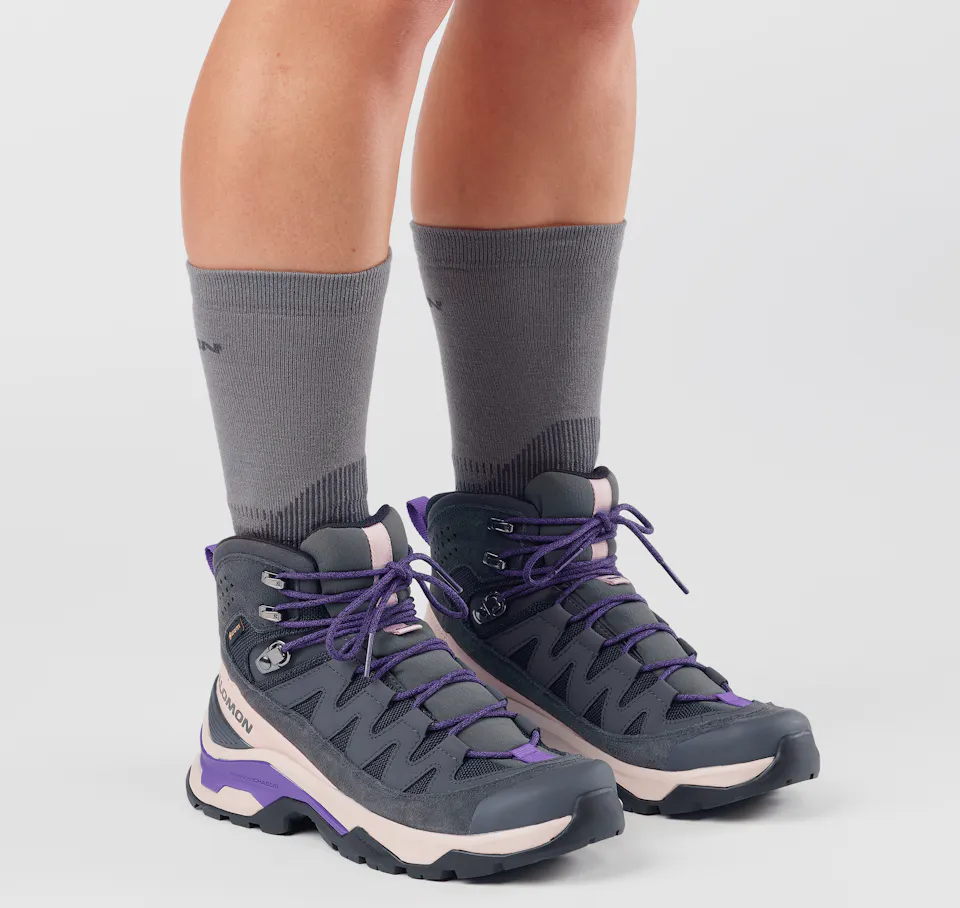 Salomon Women's Quest Echo GTX Asphalt/Shadow Gray/Deep Blue 04