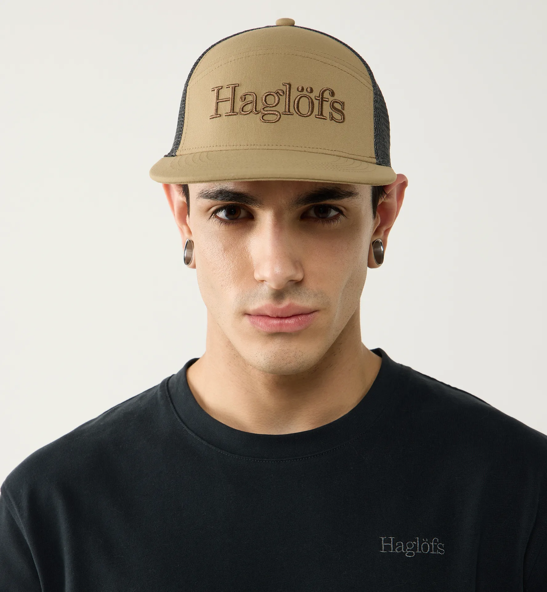 Haglöfs Trucker Cap Oak Brown/Magnetite 02