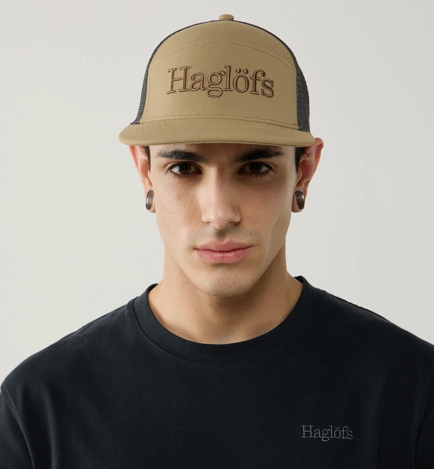 Haglöfs Trucker Cap Oak Brown/Magnetite 02