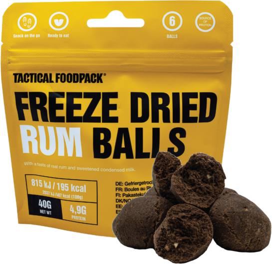 Tactical Foodpack Freeze-dried Rum Balls  02