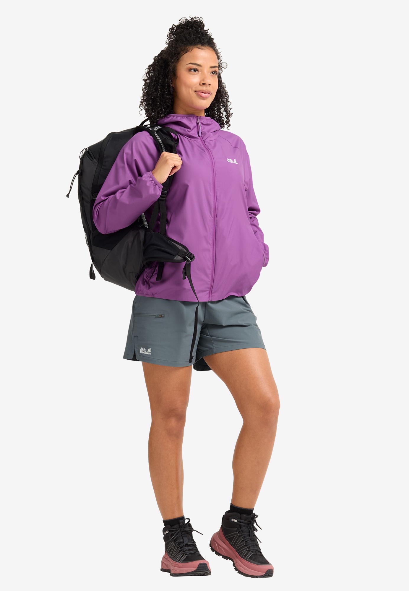 Jack Wolfskin Women's Prelight Aero Jacket Freesia 03