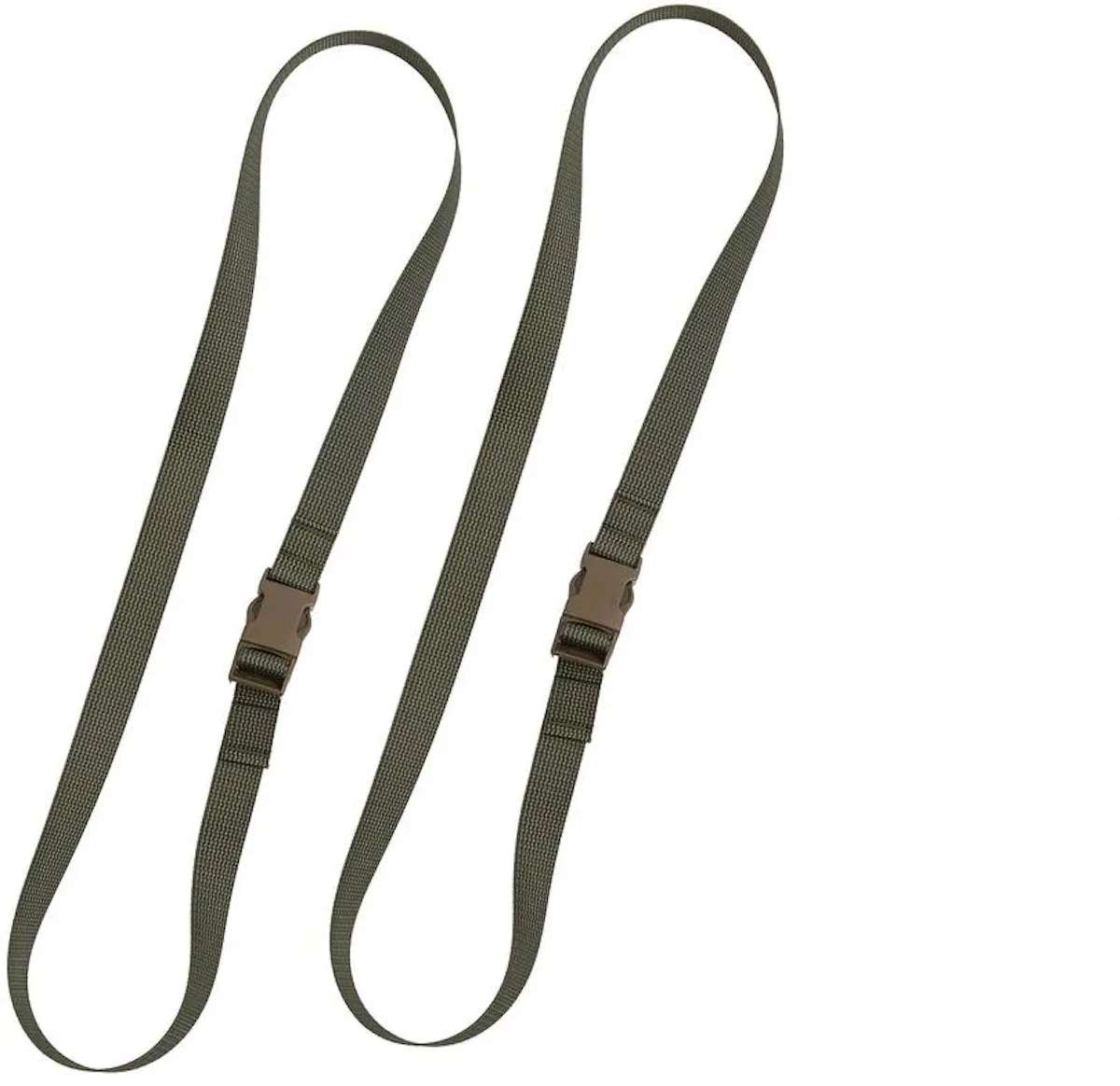 Лямки рюкзака, пряжка SR, 2 шт, 120 см, зеленые