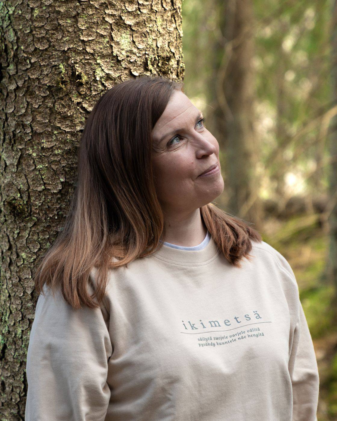 Metsä/Skogen Ikimetsä College, Teksti Sand 02