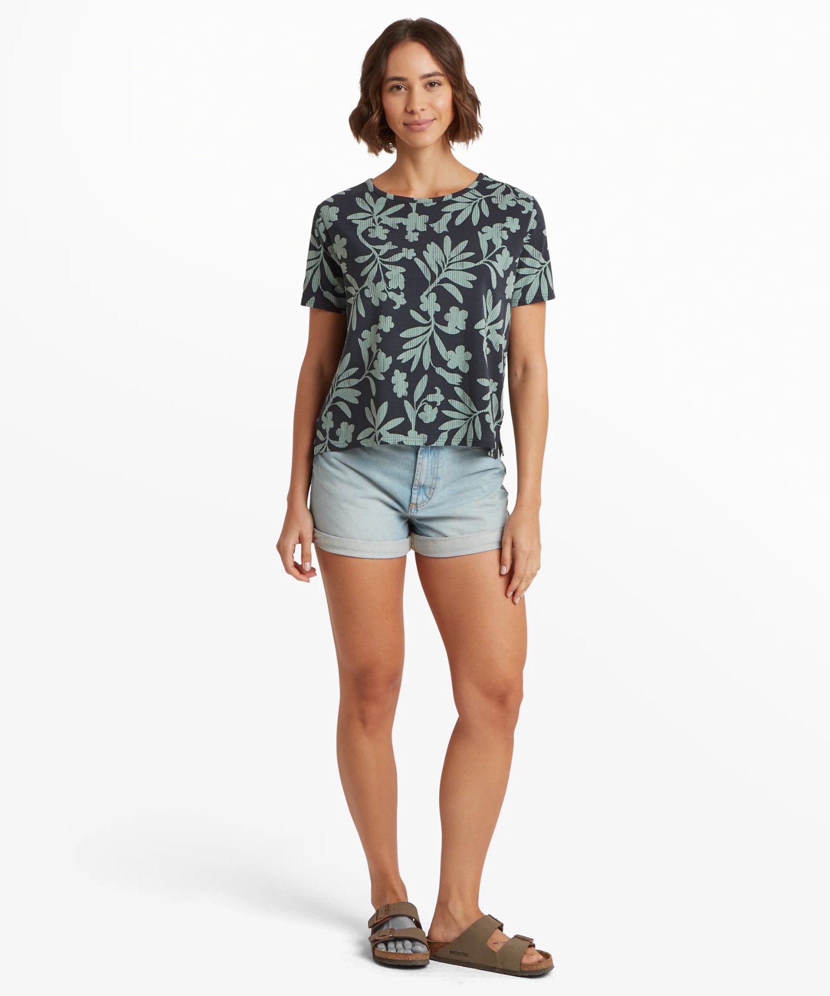 Sherpa Women's Neha Relax Tee Black Gurans 02