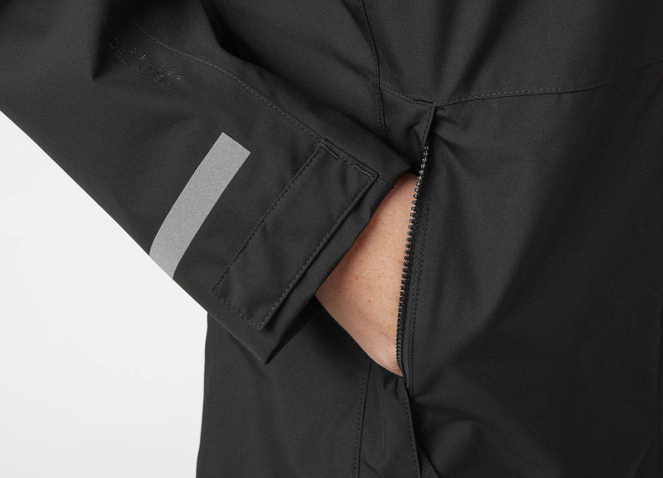 Helly Hansen Lisburn W Raincoat Musta 06