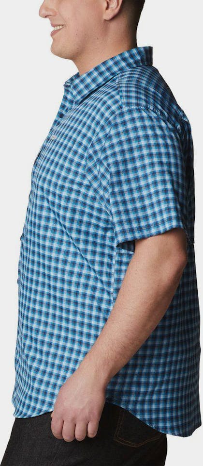 Columbia Men's Silver Ridge Utility Novelty Big Short Sleeve Navy 04