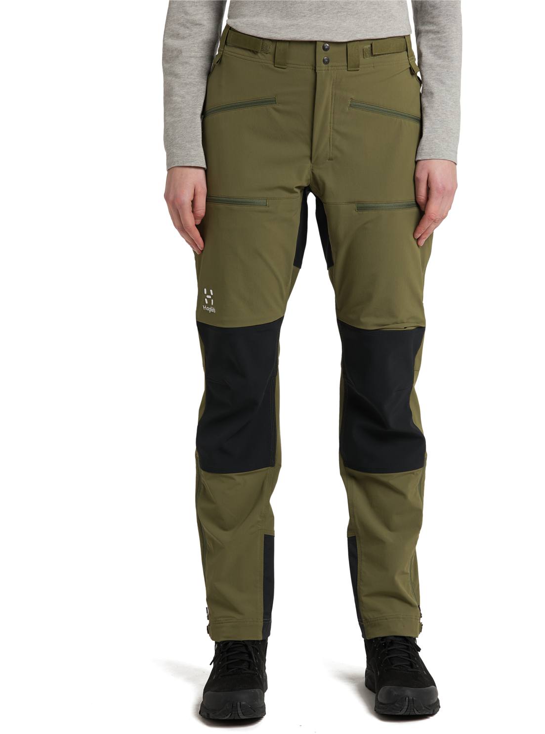 Haglöfs Women's Rugged Standard Pant Oliivi/Musta 03