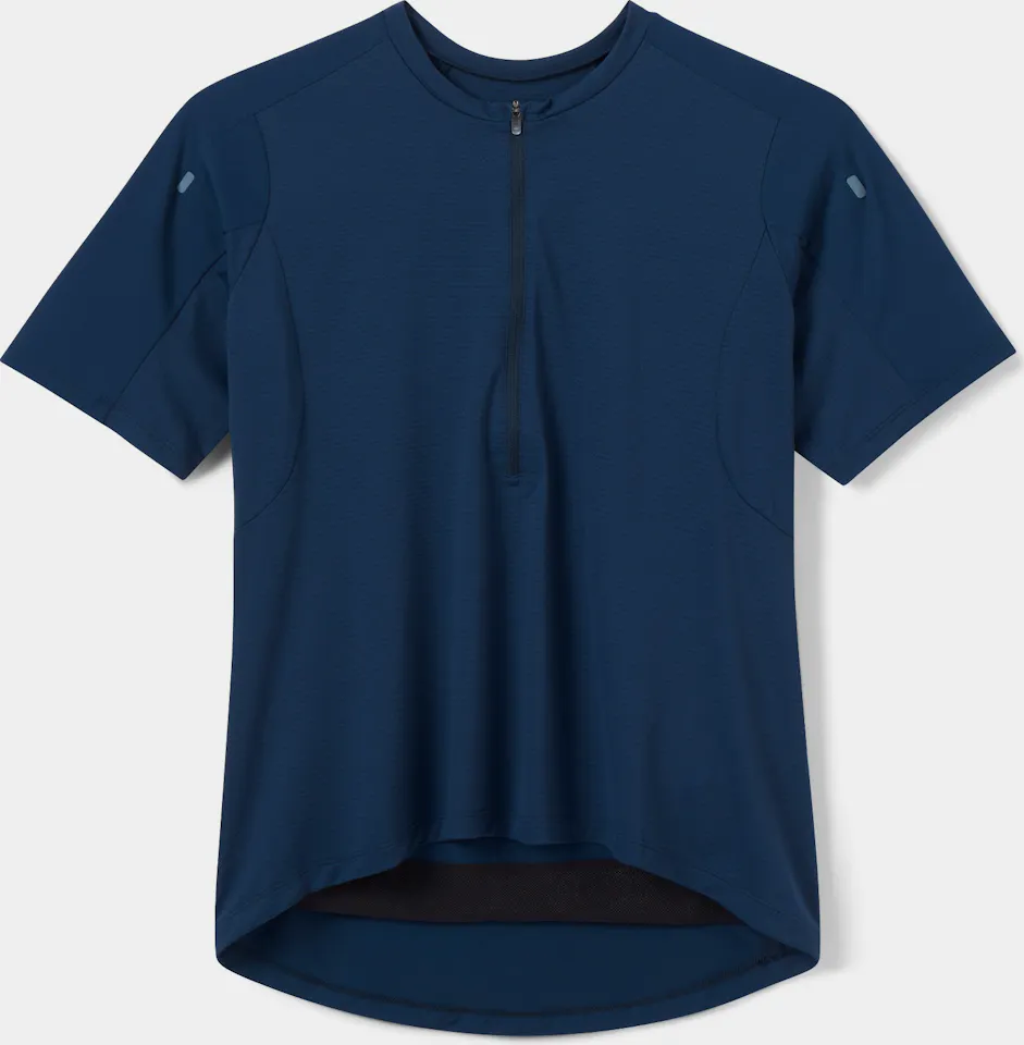 Rab Women's Cinder Tract Jersey Tempest Blue 06