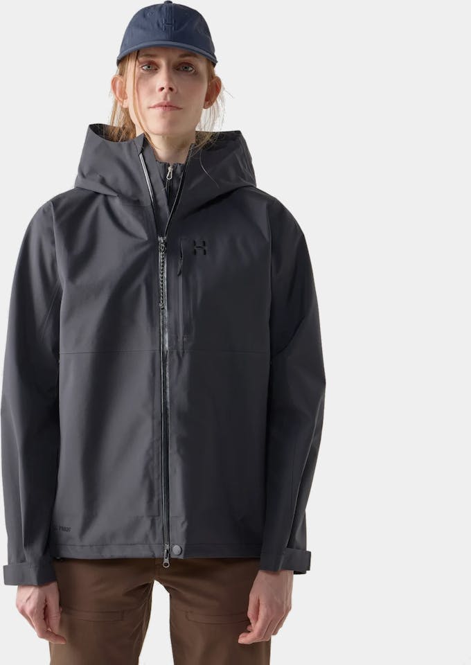 Haglöfs Women's Front Proof II Jacket True Black 01