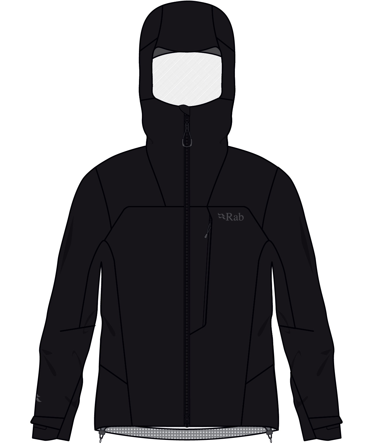 Rab Men's Firewall Alpine Jacket Black 12