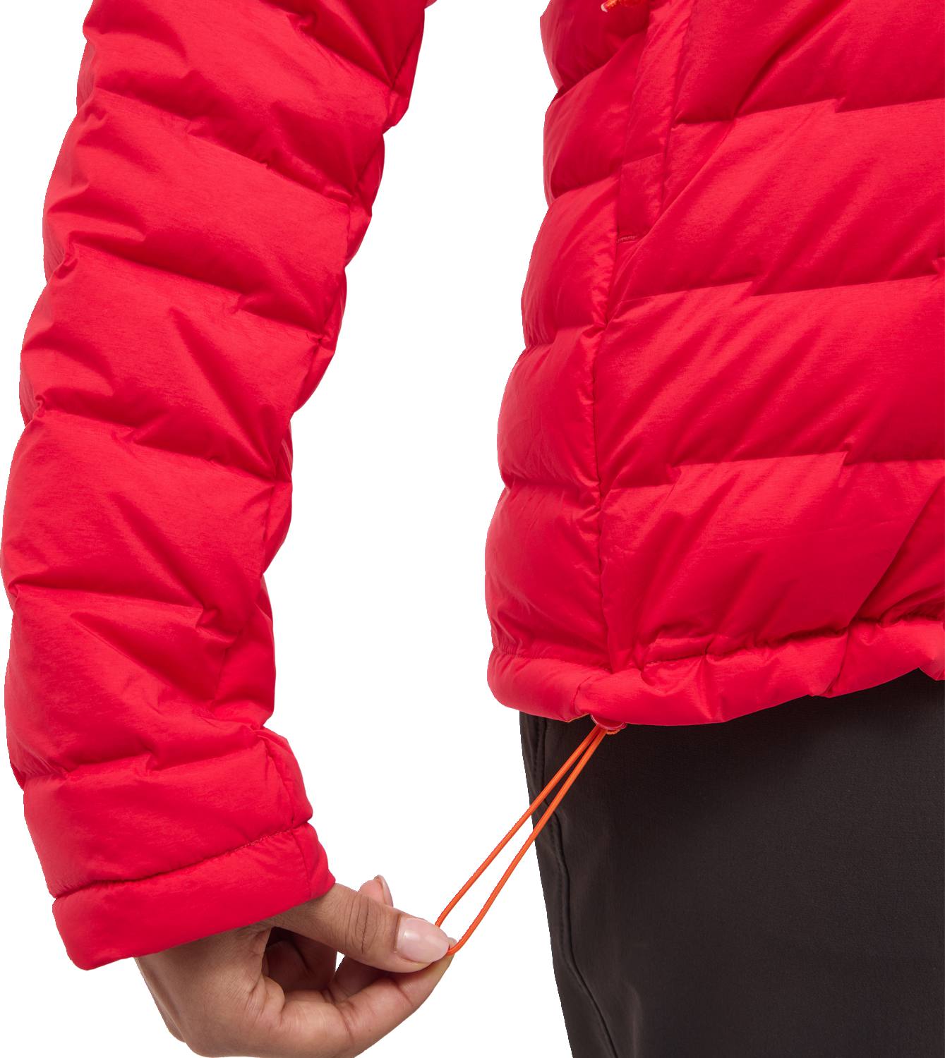 Haglöfs Women's Spitz Down Hood - Naisten untuvatakki Punainen 06