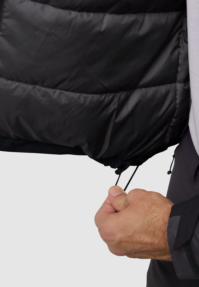 Jack Wolfskin Men's Jasper Ins Jacket - Miesten talvitakki Musta 06