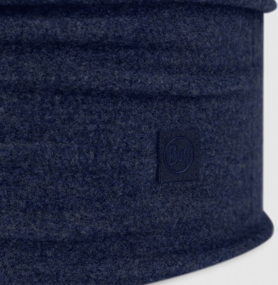Buff Merino Fleece Navy  03