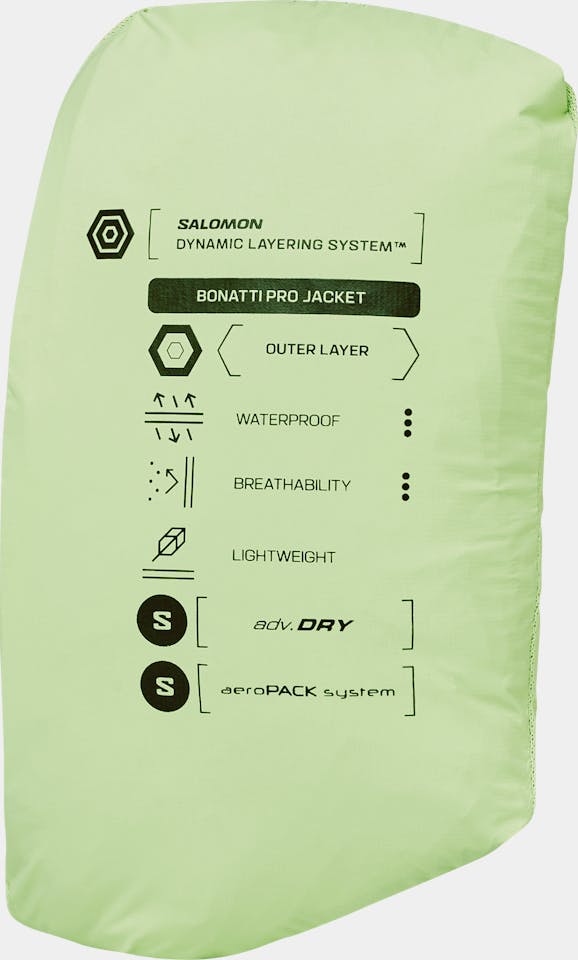 Salomon Women's Bonatti Pro Jacket Butterfly 07