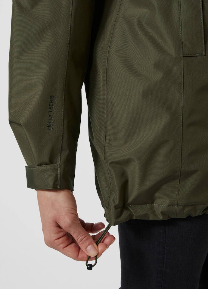 Helly Hansen Women's Lisburn Insulated Raincoat Green 02