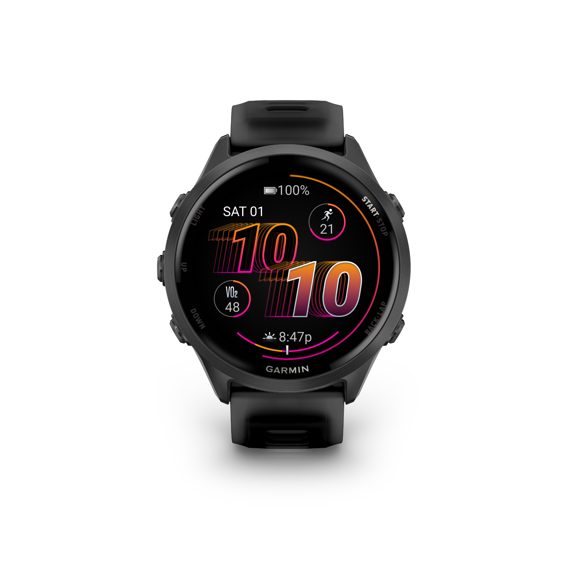 Garmin Forerunner 570 Carbon/black/black  04