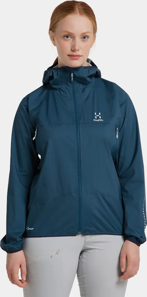 Haglöfs Women's L.I.M Proof Jacket Dark Ocean 02