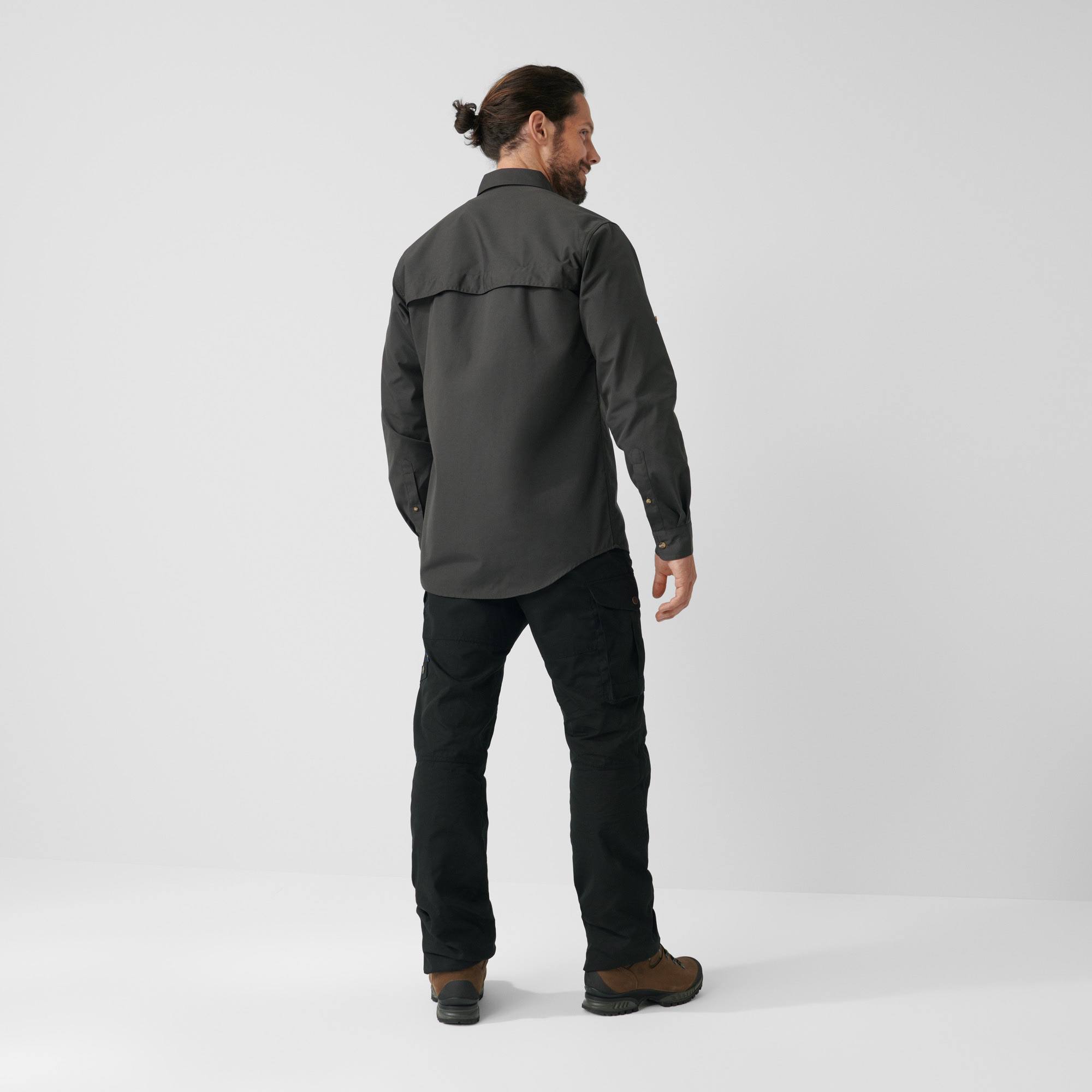 Fjällräven Men's Singi Trekking Shirt Dark grey 07