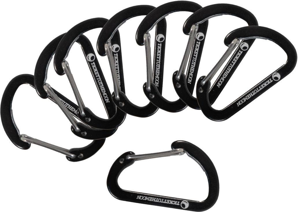 Ticket To The Moon Hammock Accessory Carabiner, 8-pack  02