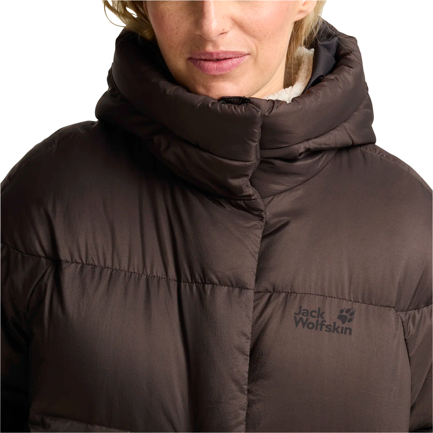 Jack Wolfskin Women's Icy Hill Down Coat Peat Moss 09