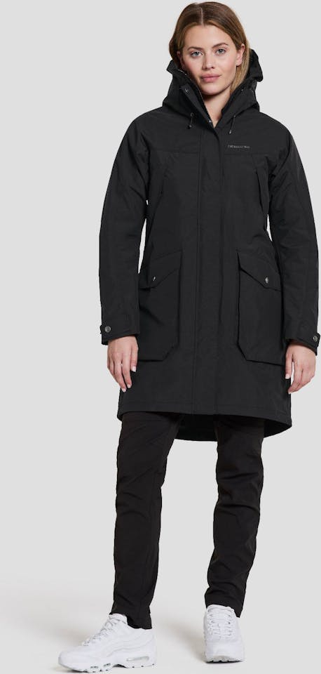 Didriksons Women's Thelma 10 Parka Musta 03