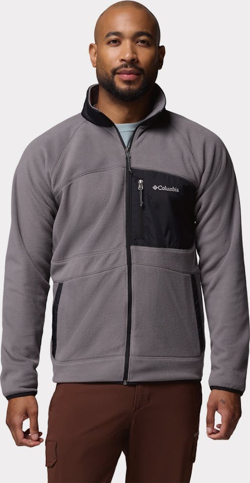 Columbia Men's Fast Trek Overlay Full Zip City Grey 06
