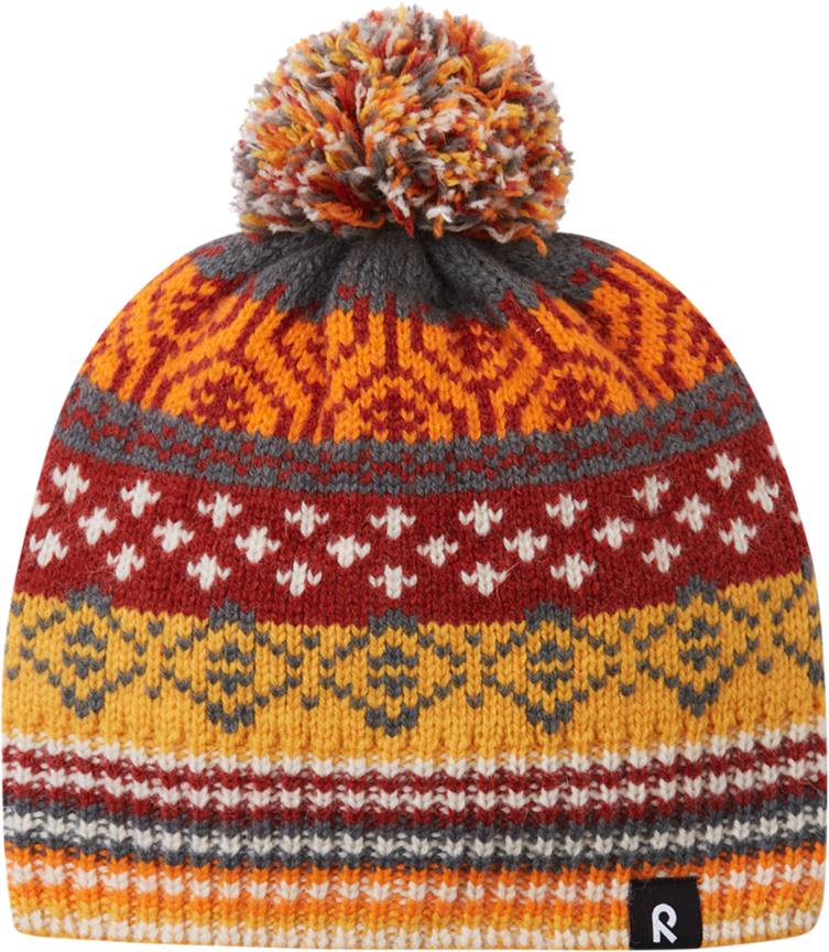 pengyu Solid Color Kids Cotton Hat Casual Children Warm Wrap Beanie Cap for Autumn Winter 