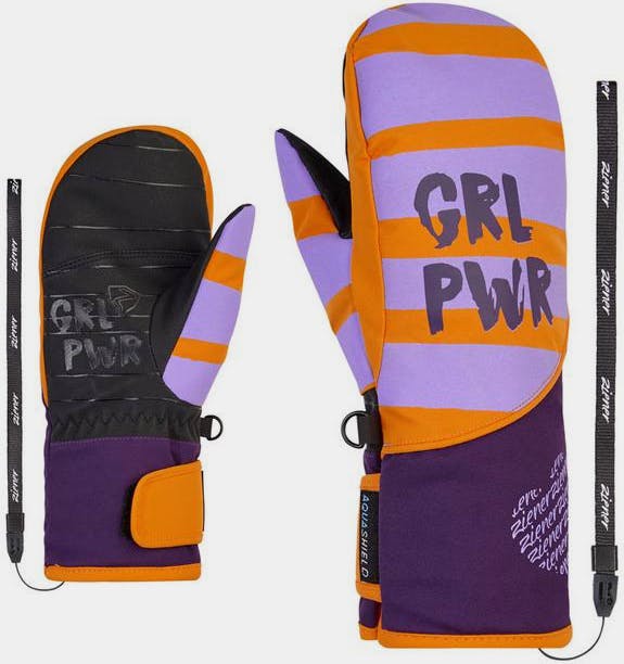 Ziener Jr Liwani AS Pro Mitts Oranssi 01