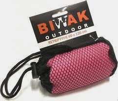 Biwak Backpacking towel 60 x 120 cm Pink 01
