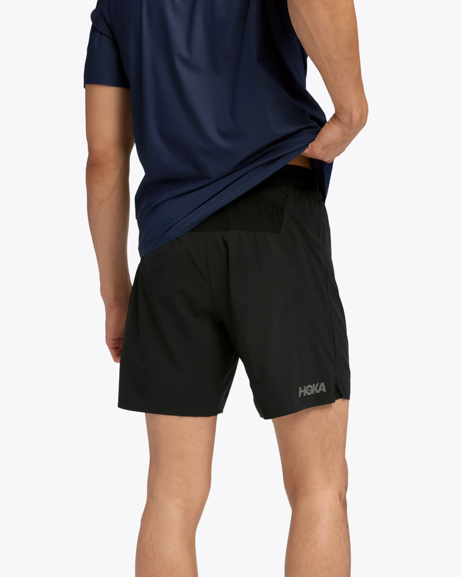 Hoka Men's Glide 7" 2in1 Shorts Black 03