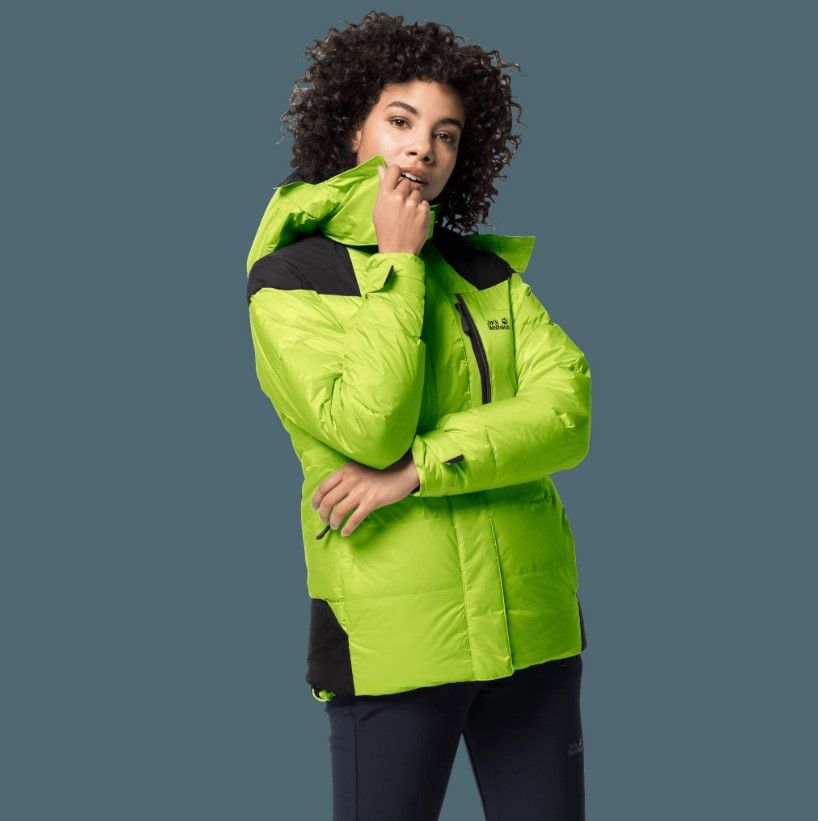 Jack Wolfskin The Cook Parka Women L lime (Second Hand) lime 04