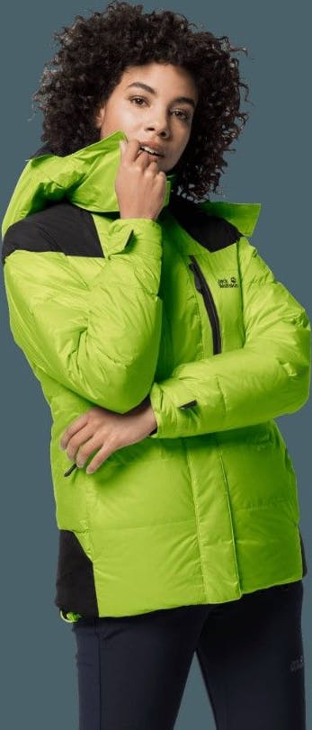 Jack Wolfskin The Cook Parka Women L lime (Second Hand) lime 04