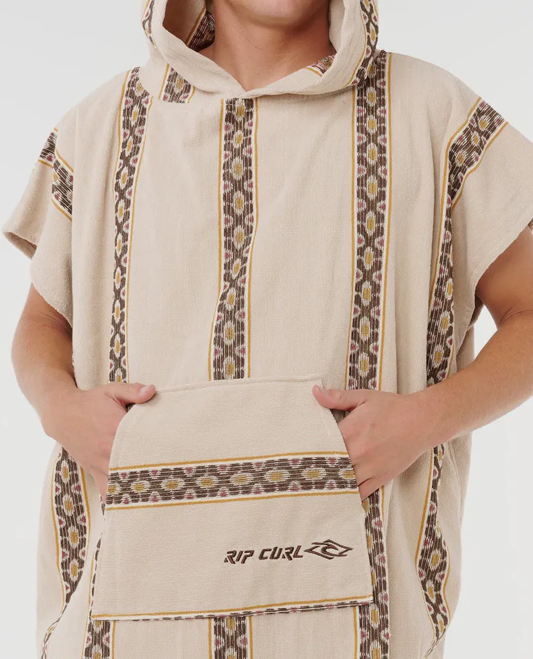 Rip Curl Classic Surf Hood Towel Bone 05