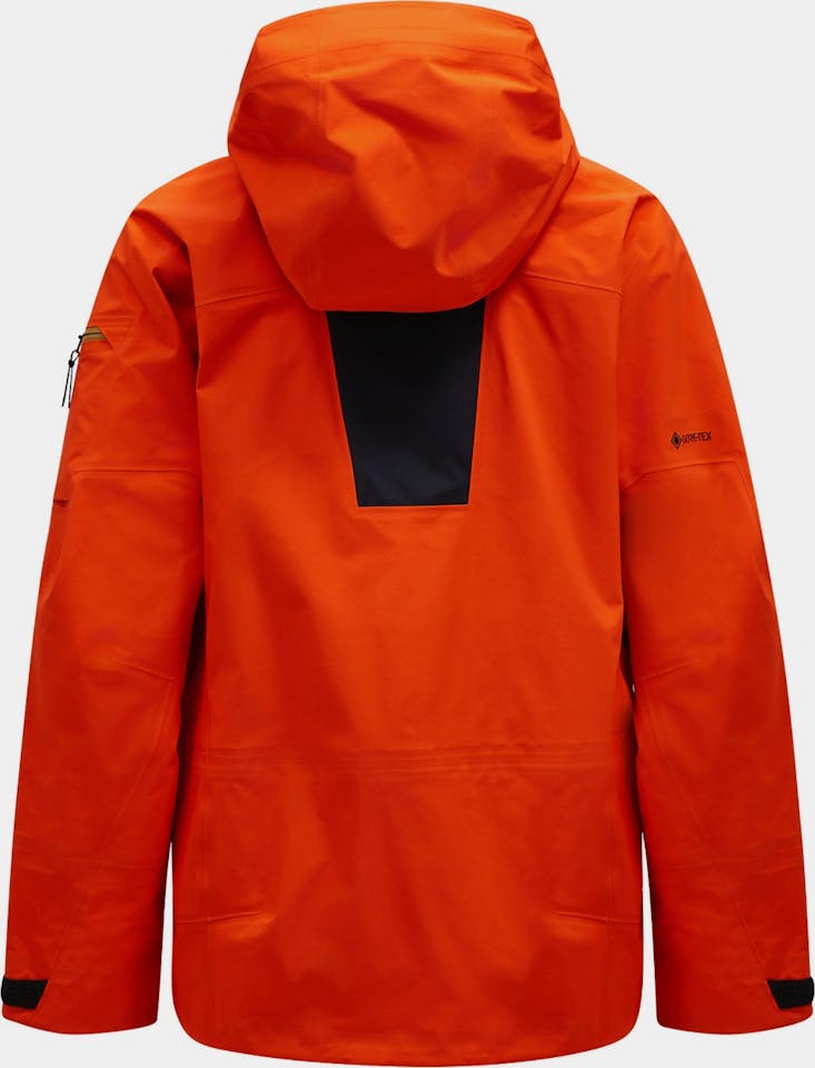 Peak Performance Men's Alpine GTX C-Knit 3L Shell Jacket Solar Burst 02