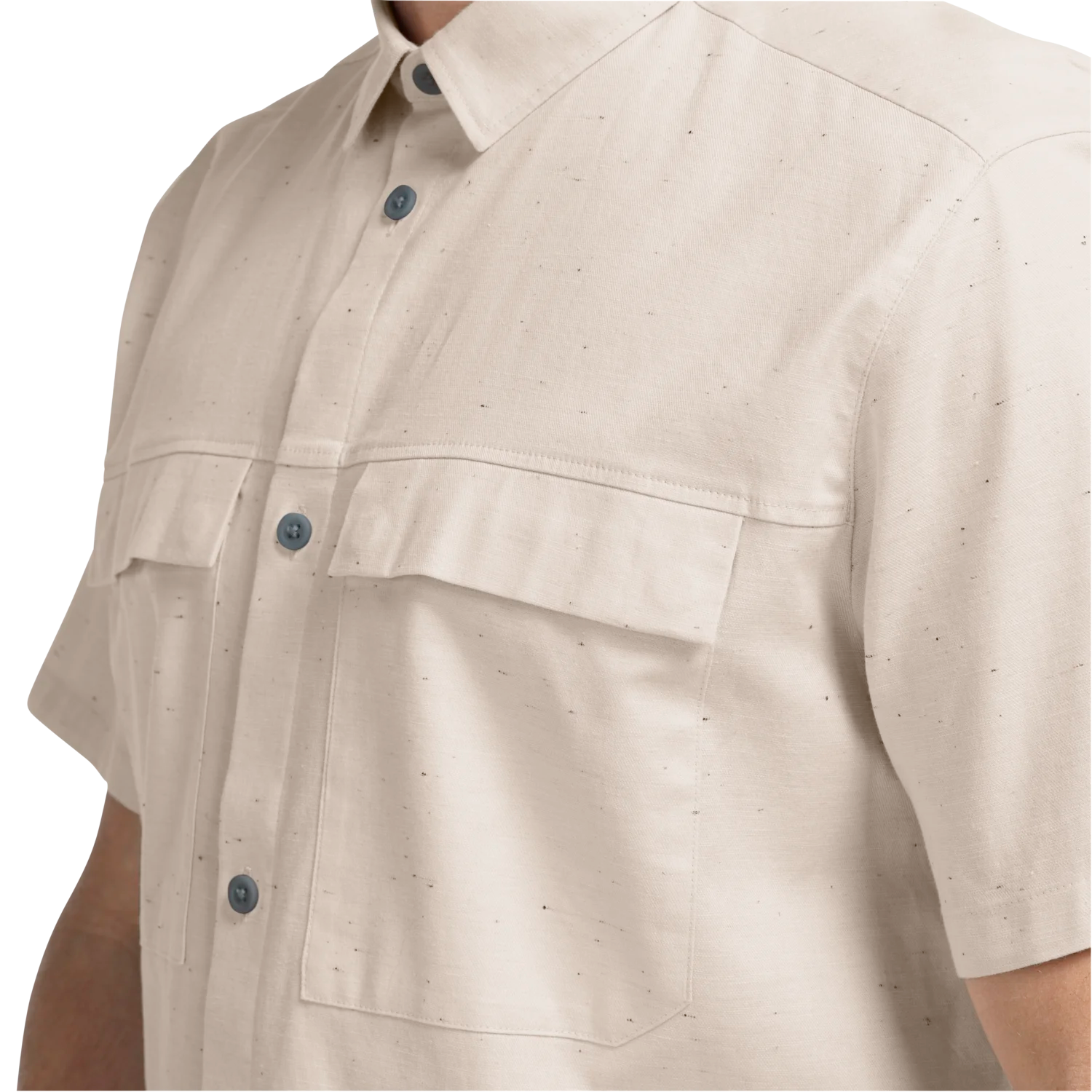 Jack Wolfskin Men's Wild Nep Shirt Oyster 07