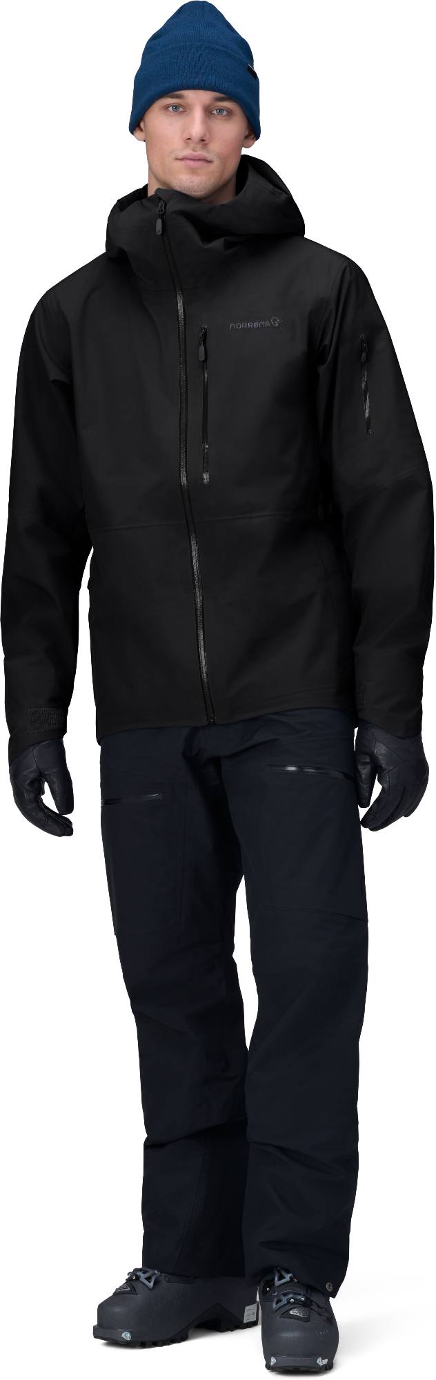 Norrøna Men's Lofoten GTX Jacket Caviar 02