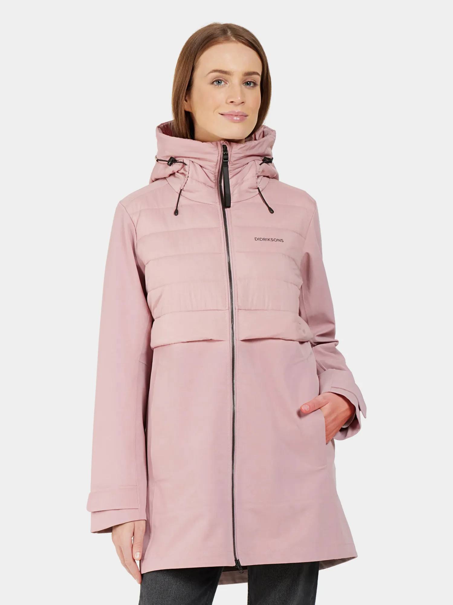 Didriksons Women's Hella Parka Oyster Lilac 02