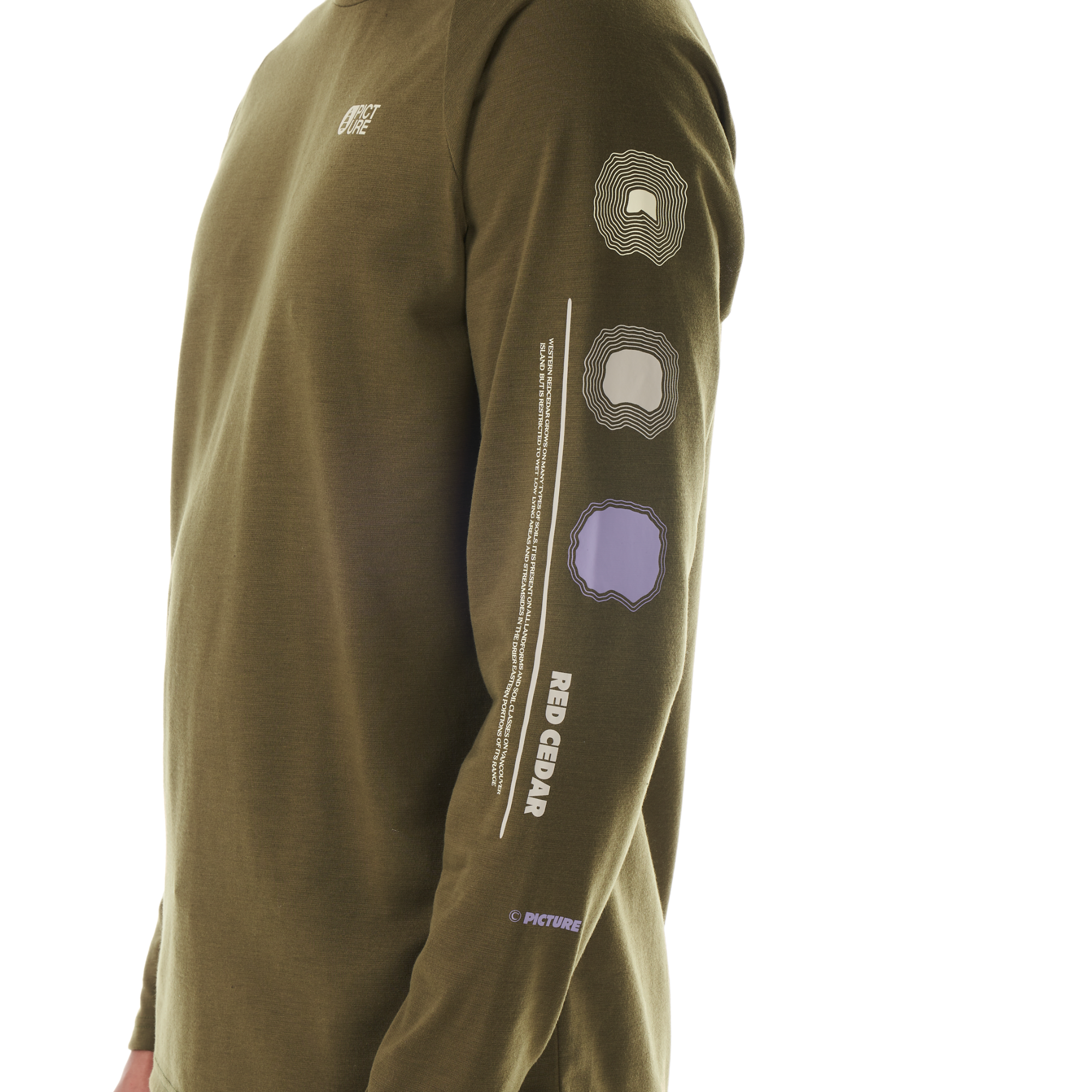 Picture Organic Clothing Men's Timont Long Sleeve Tobacco 04