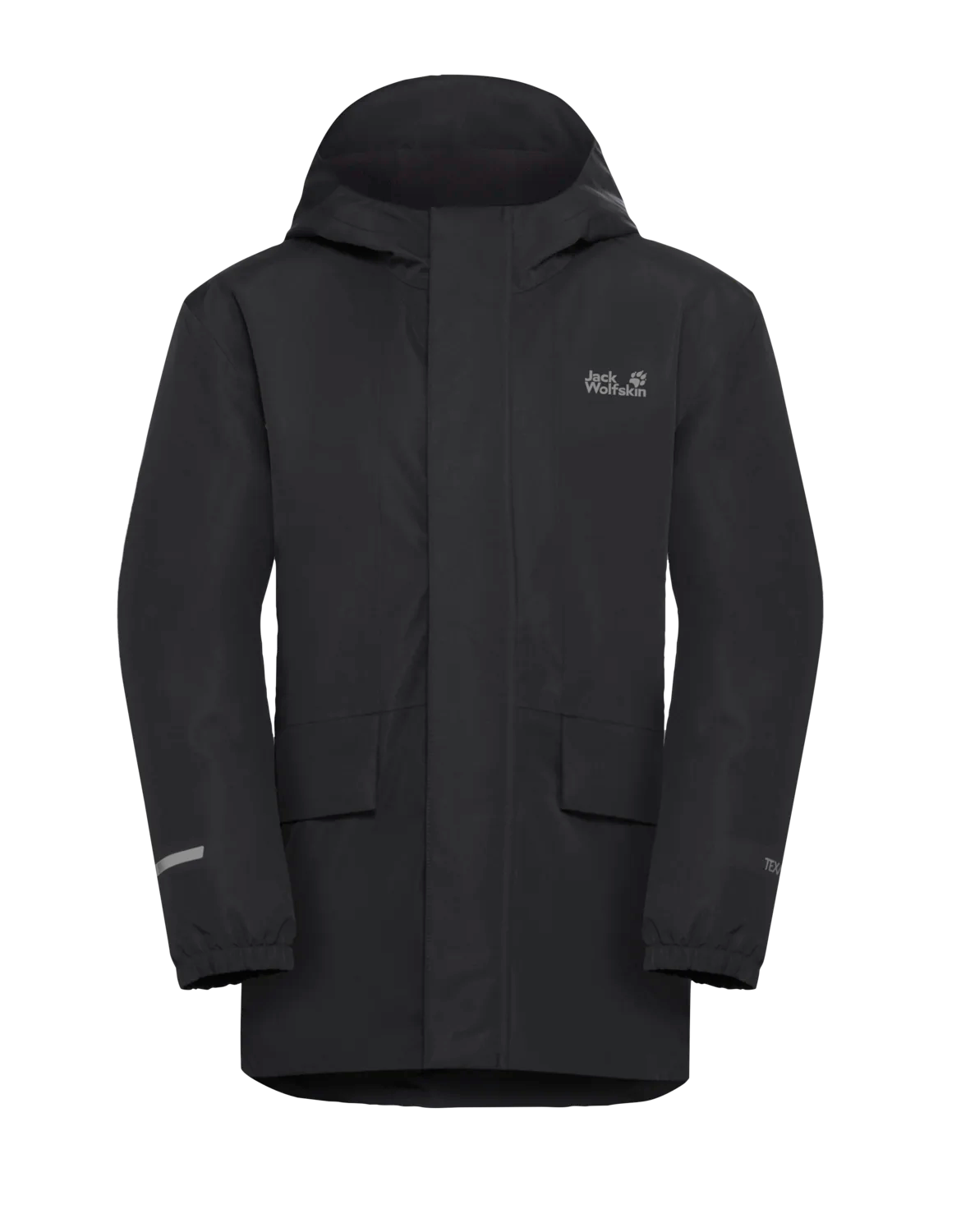 Jack Wolfskin Canvey Jacket Kids Black 02